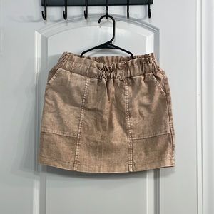 Sozy paper bag waist skirt (womens size M)